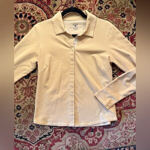 Patagonia Beige/Yellow Button-Up Shirt - S